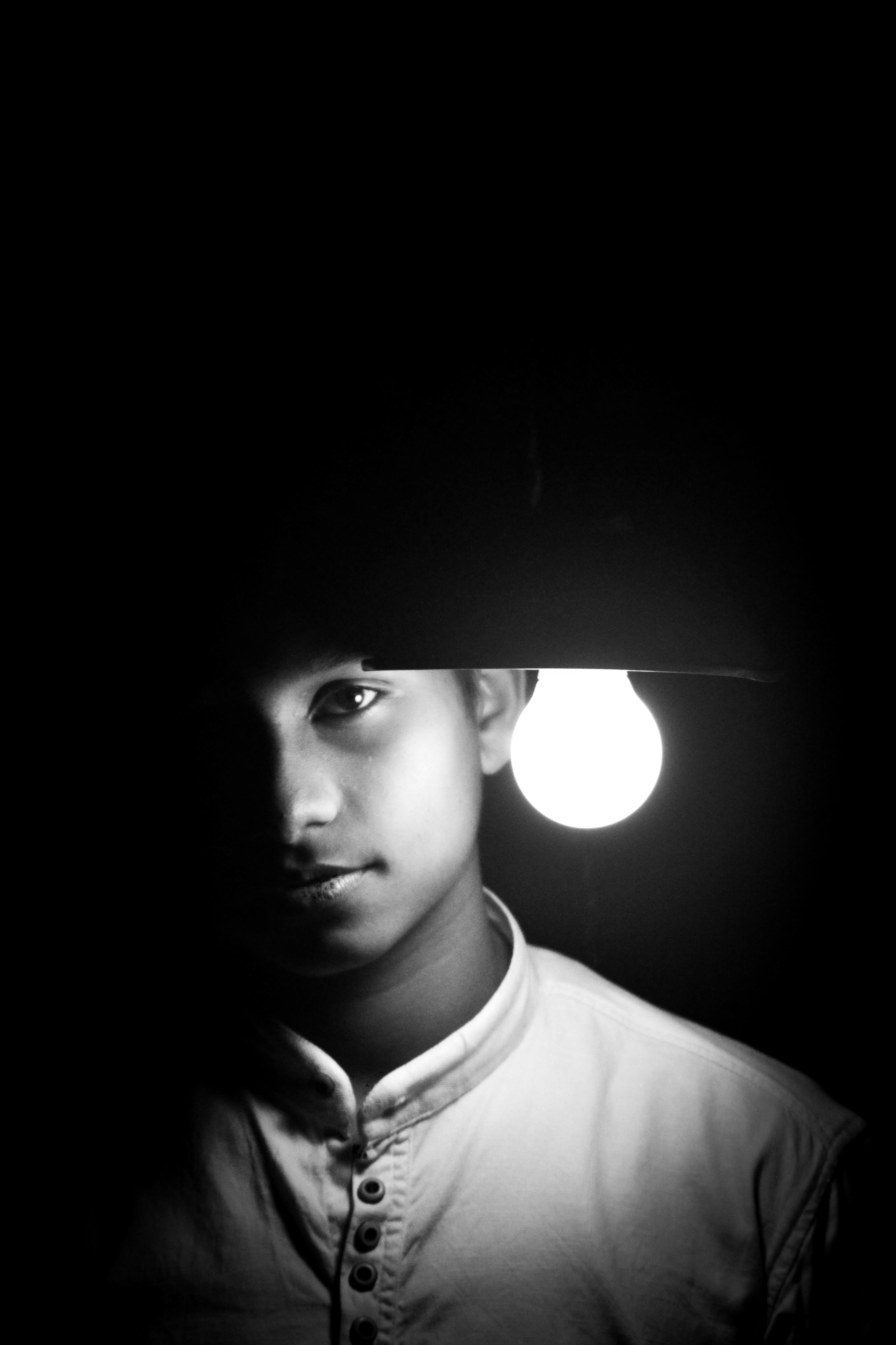 Unduh 850+ Background Wajah Hitam Putih HD Gratis