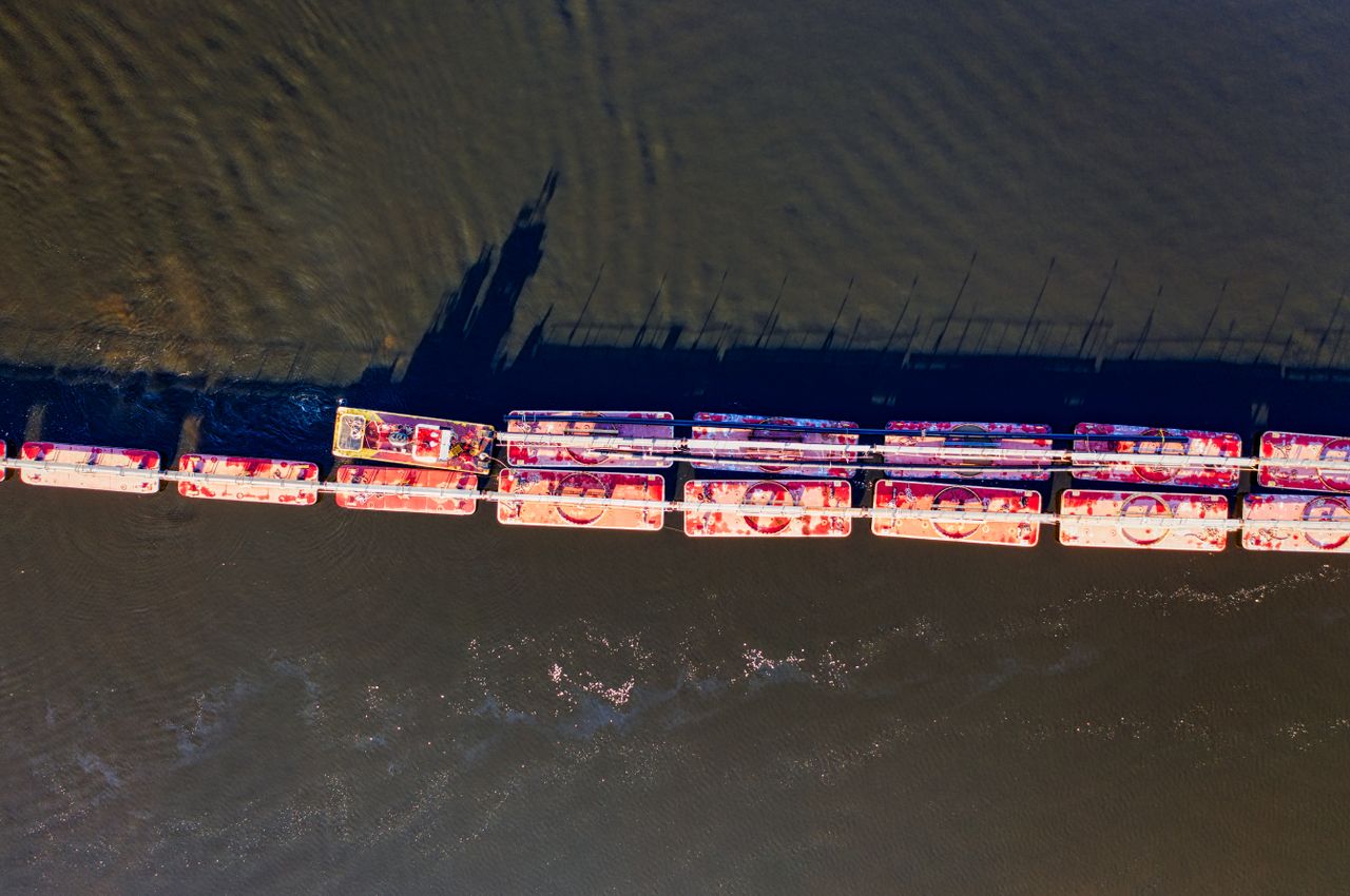Low Rhine River Water Levels Threaten German Industrial Transport