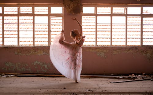 Základová fotografie zdarma na téma balet, póza, šaty