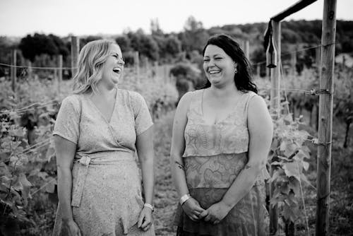 Free Women Laughing Together Stock Photo