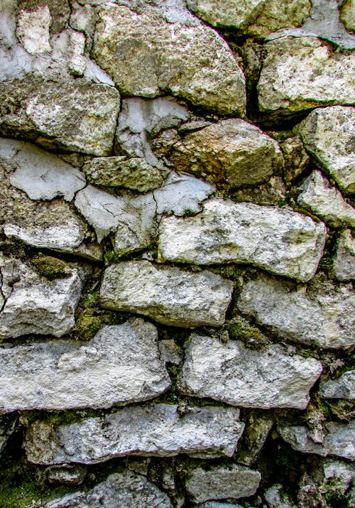 Foto d'estoc gratuïta de gris, imatge de fons, mur de pedra