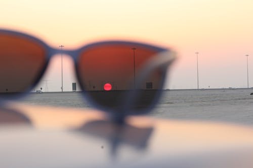 Free stock photo of drive, evening, sunglasses