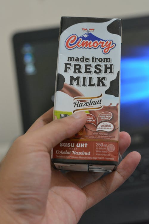 Free stock photo of cimory, hazelnut milk, milk Stock Photo