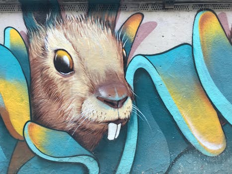 Brown Bunny Painting