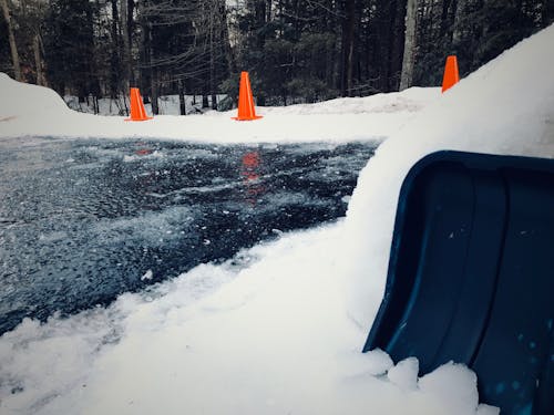 buz, buzlu yol, çalışkanlık içeren Ücretsiz stok fotoğraf