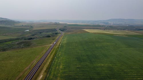 Ingyenes stockfotó Alberta, aratás, drón témában