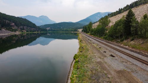 Ingyenes stockfotó Alberta, autópálya, drón témában