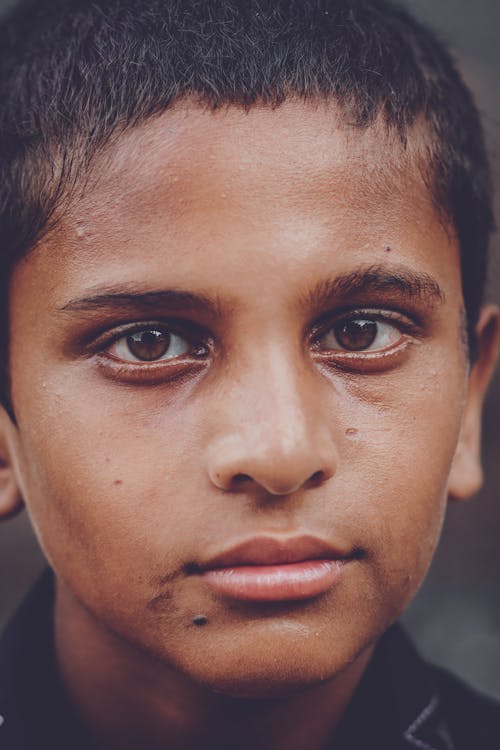 Free A Portrait of a Boy Stock Photo