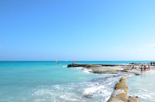 Kostnadsfri bild av hav, havsstrand, människor