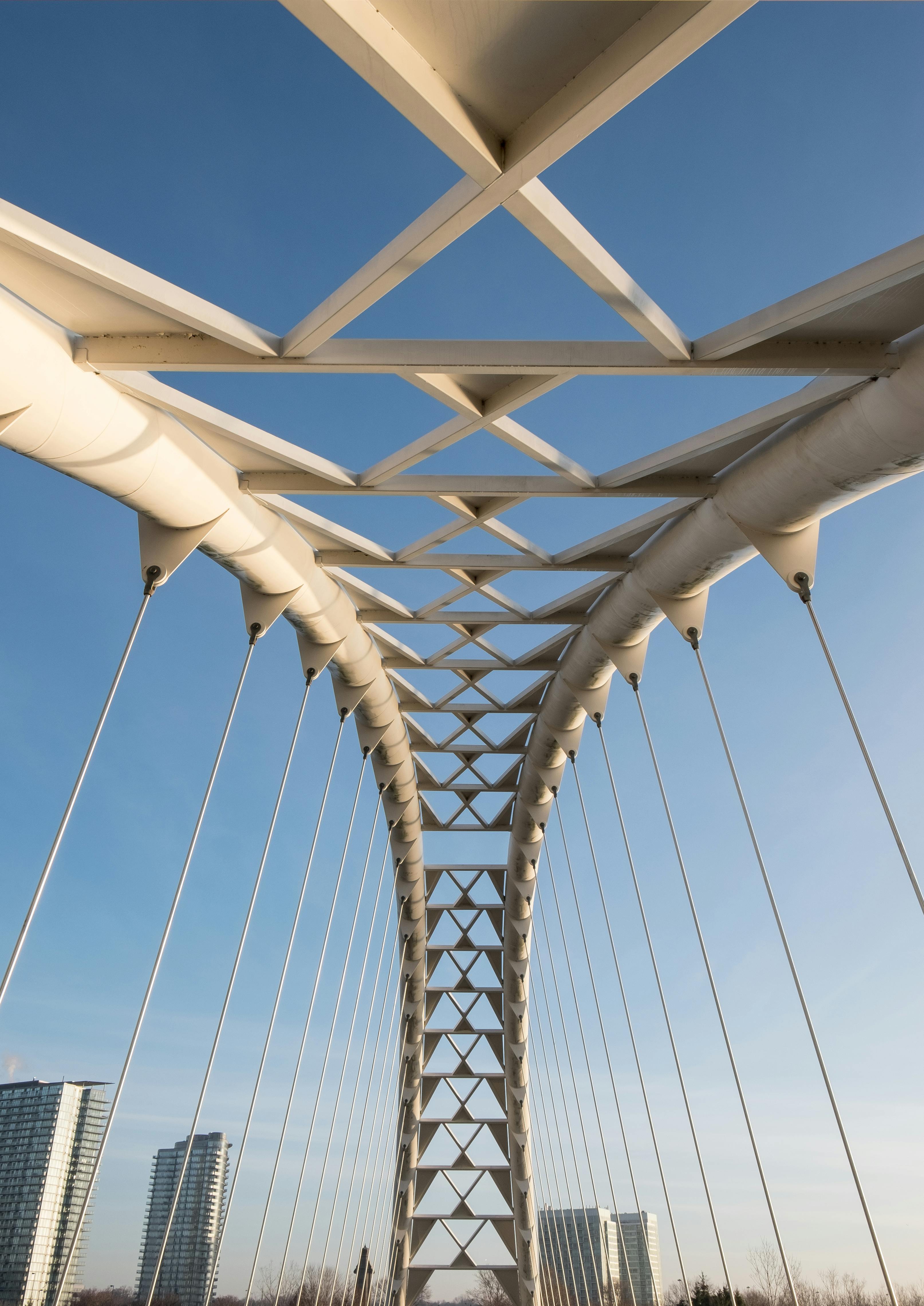 Bridge over the Blue Sky \u00b7 Free Stock Photo