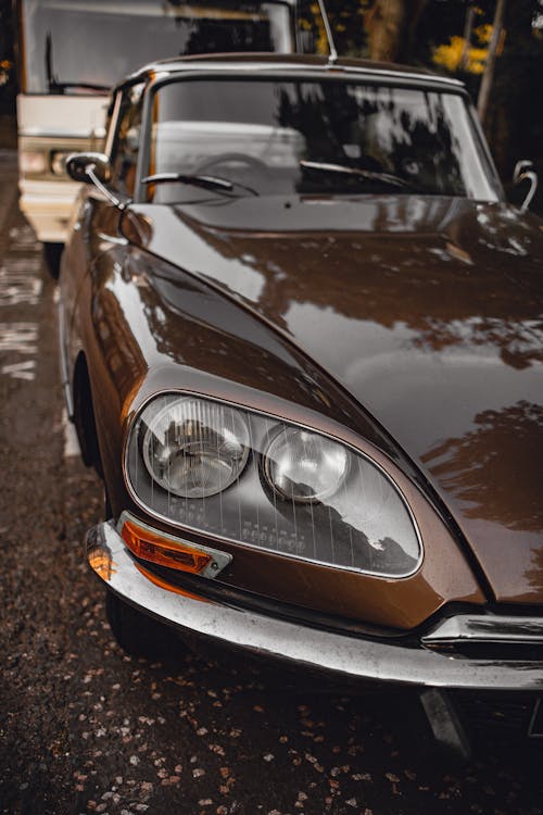 Gratuit Imagine de stoc gratuită din automobil, brun, Cabrio Fotografie de stoc