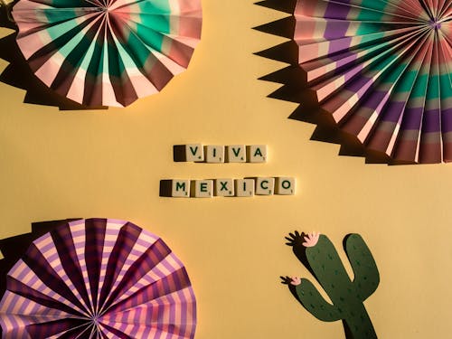 
Letter Tiles and Paper Cutouts for Decorations
