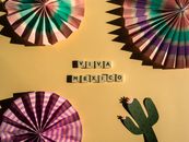 Letter Tiles and Paper Cutouts for Decorations