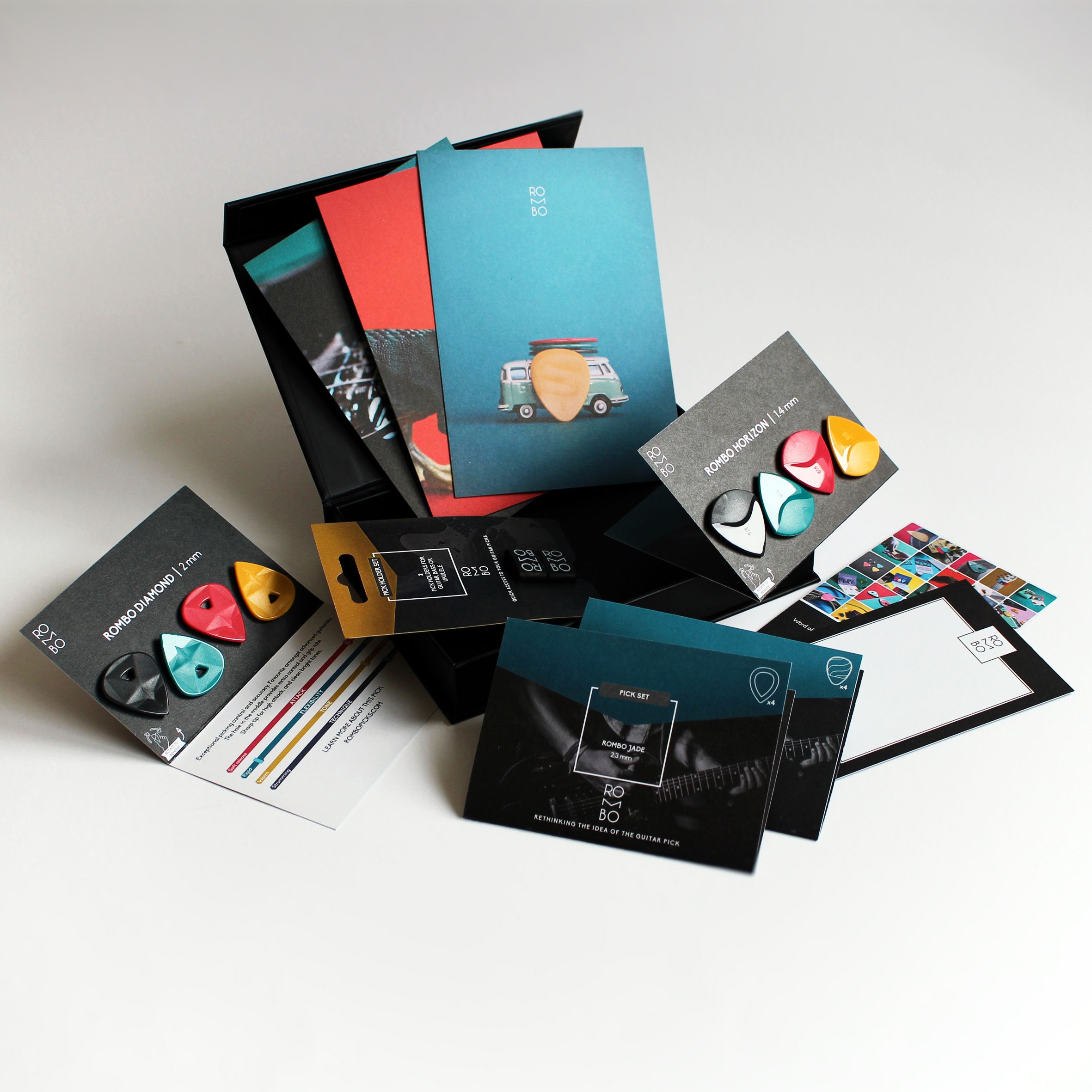 
Guitar Picks on Cards