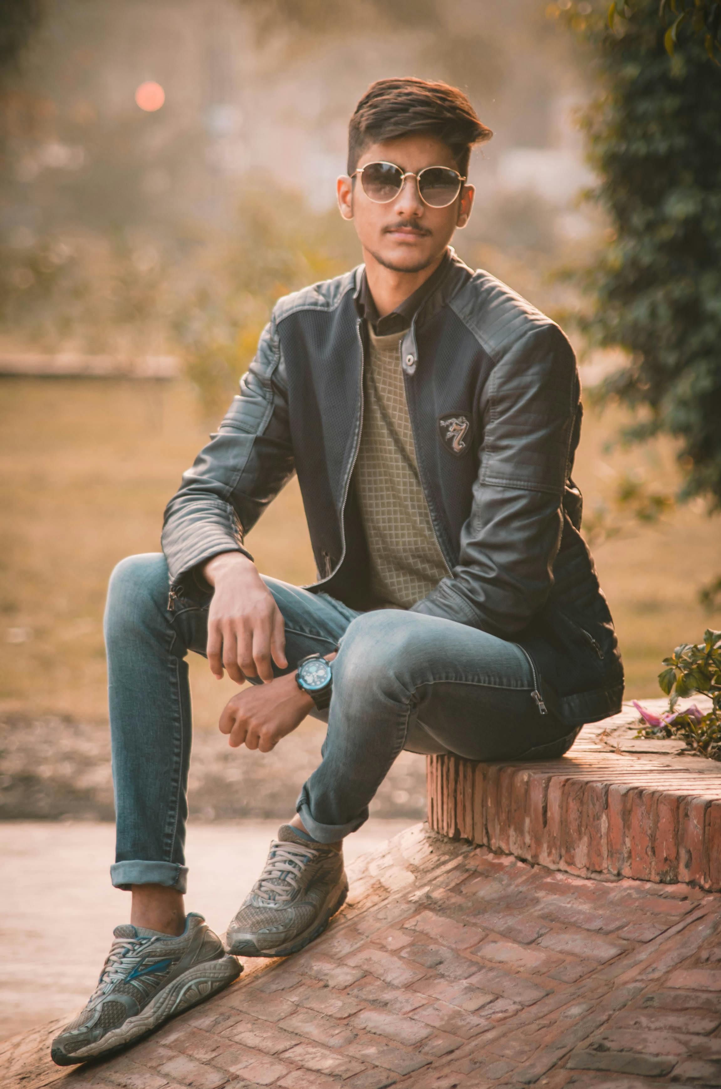 Young Hindu Stylish Man Posing Sunglasses Stock Photo 1369475939 |  Shutterstock