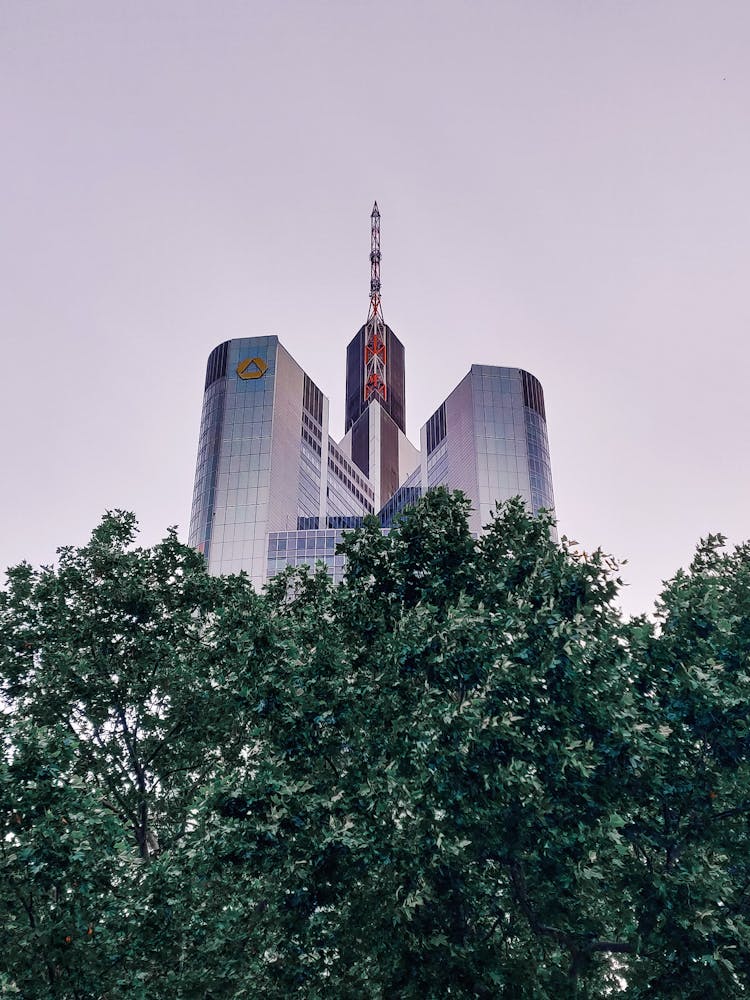 The Commerzbank Tower In Germany 