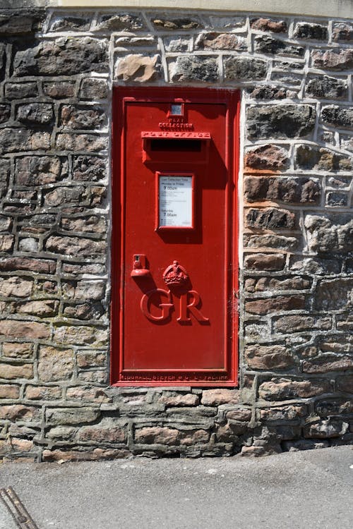 A Red Door on a Brick Wall