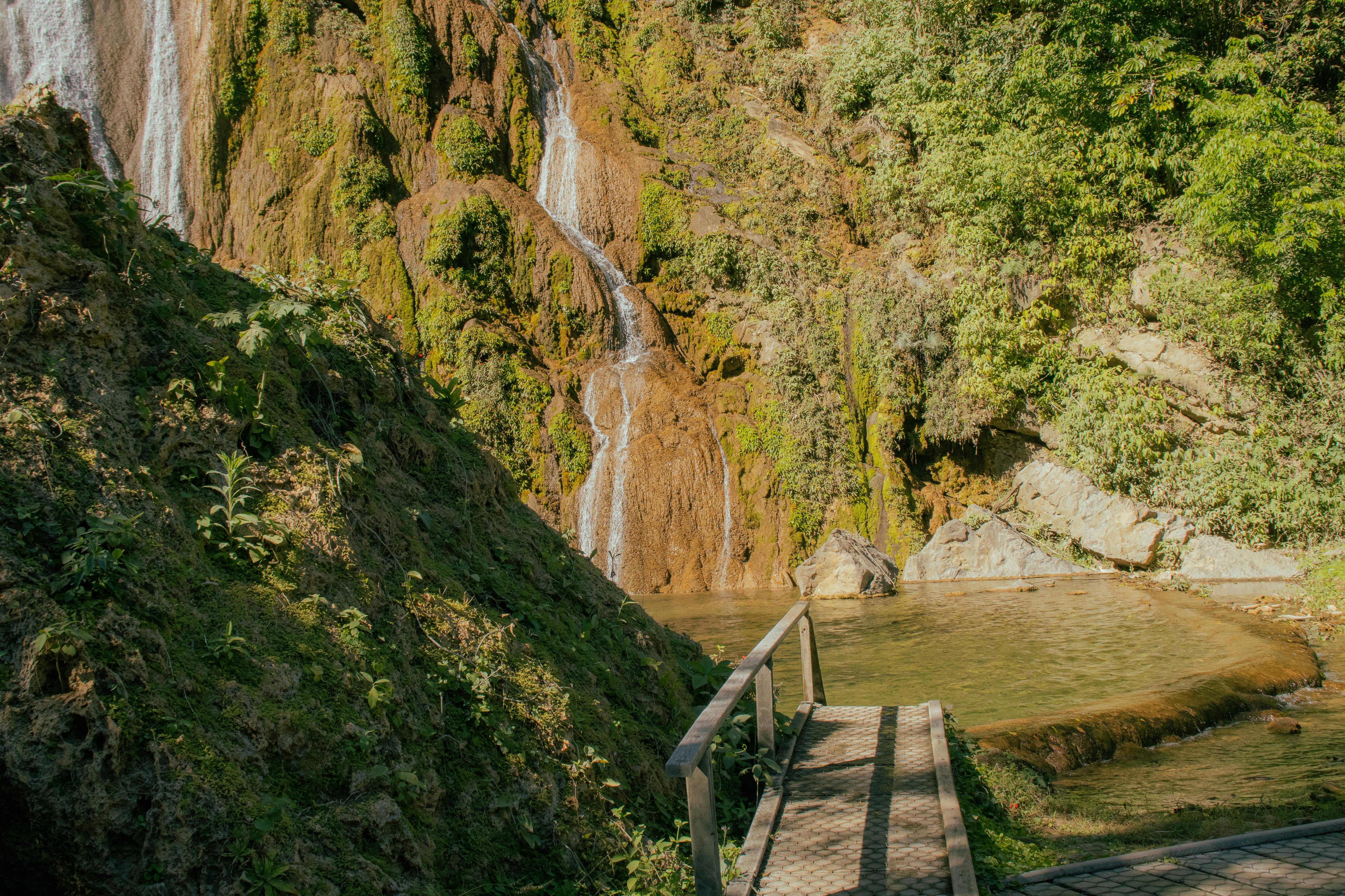 waterfall bridge