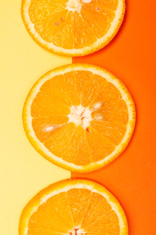 Sliced Orange Fruit 