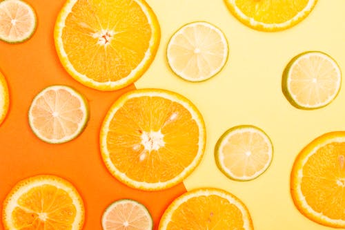 Gratis lagerfoto af appelsin, arrangement, citron