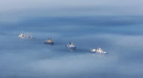 Photos gratuites de brouillard, brumeux, embarcations