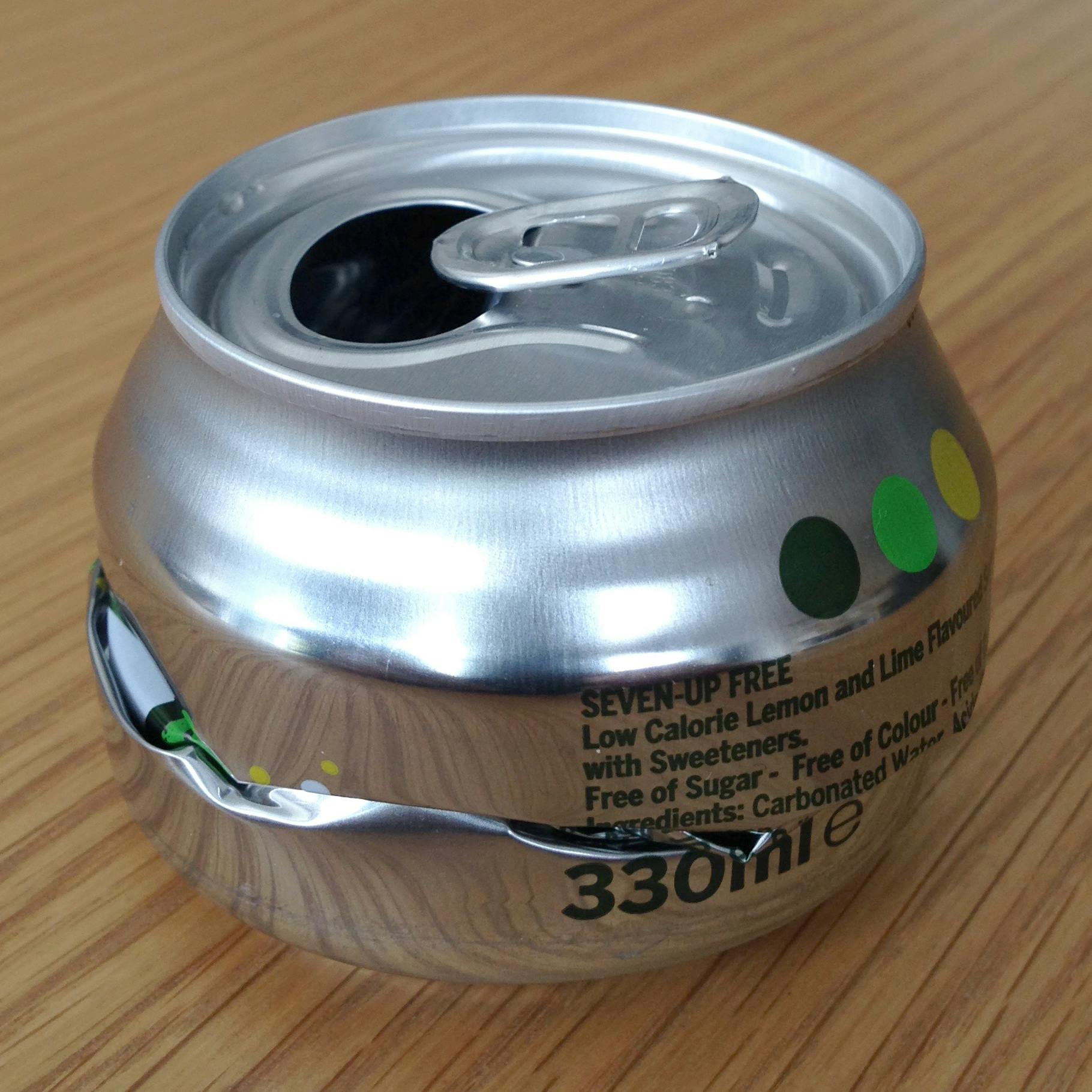 Free stock photo of aluminium, can, crushed can