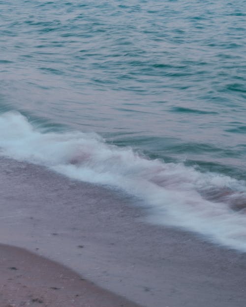 Water Crashing on the Shore 