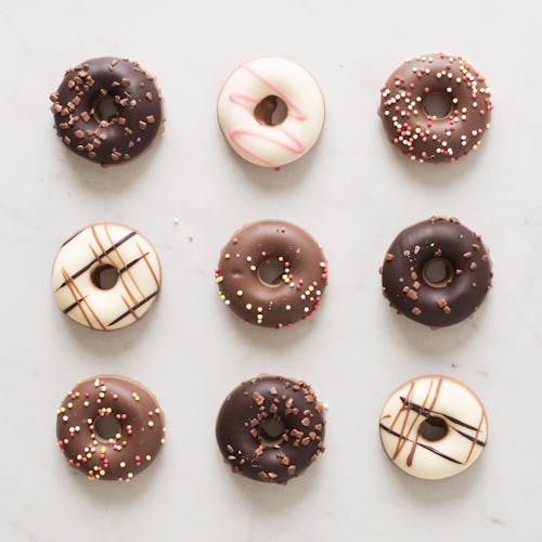 Free stock photo of candy, chocolate, donuts