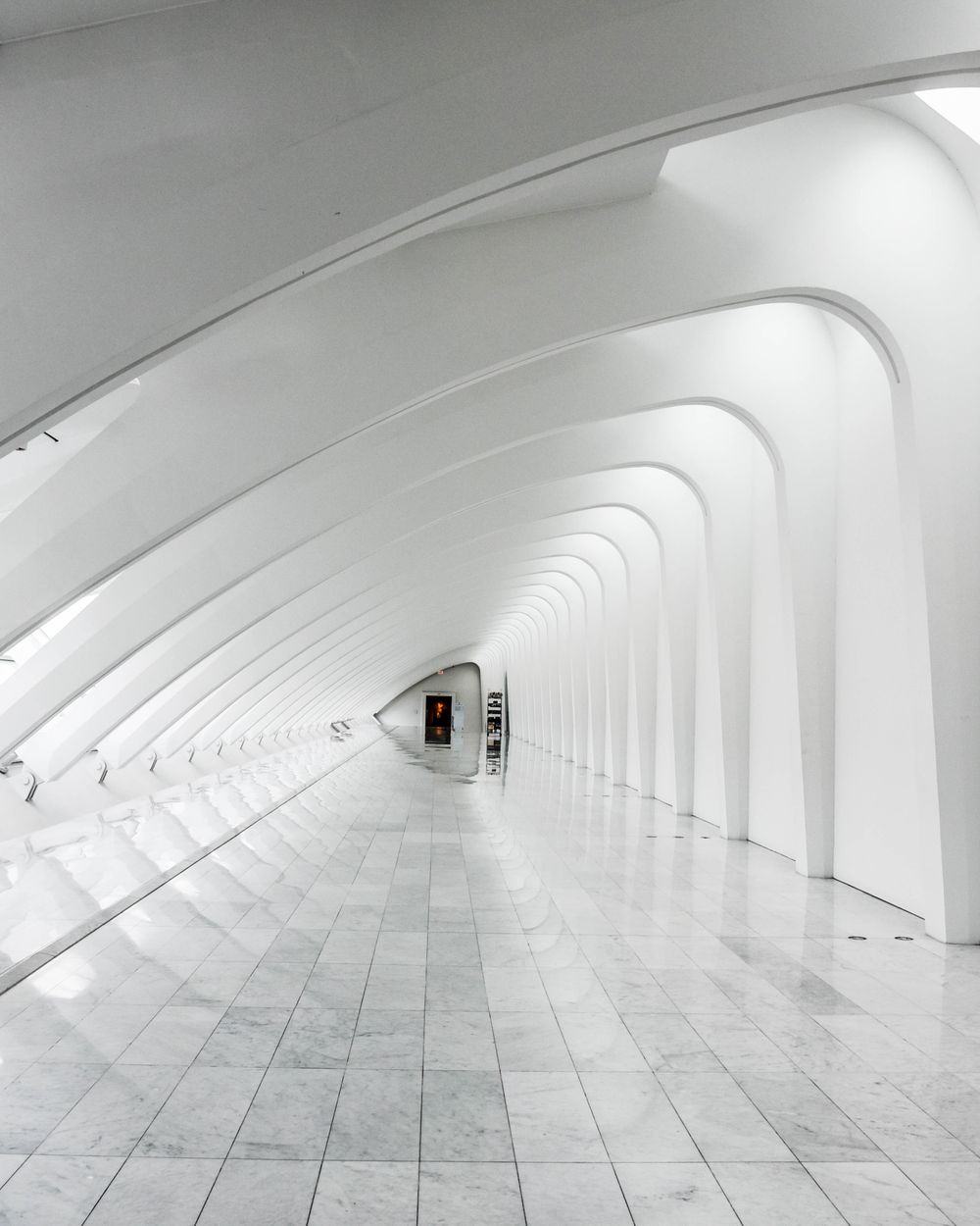 Meridian Pavilion — white vaulted gallery hall in Aarhus