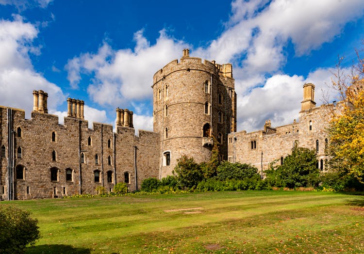 Facade Of Windsor Castle