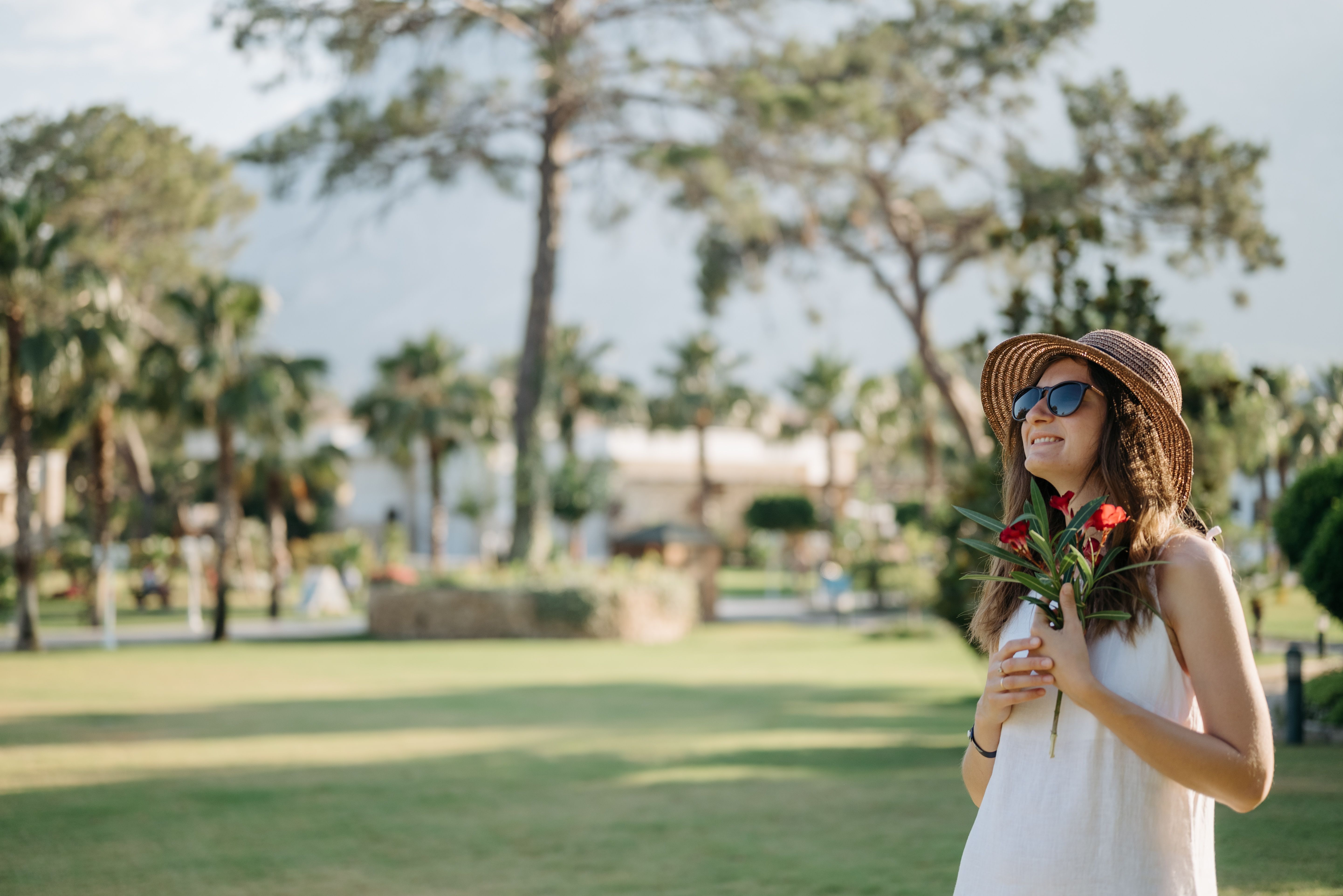 A Woman in White Dress · Free Stock Photo