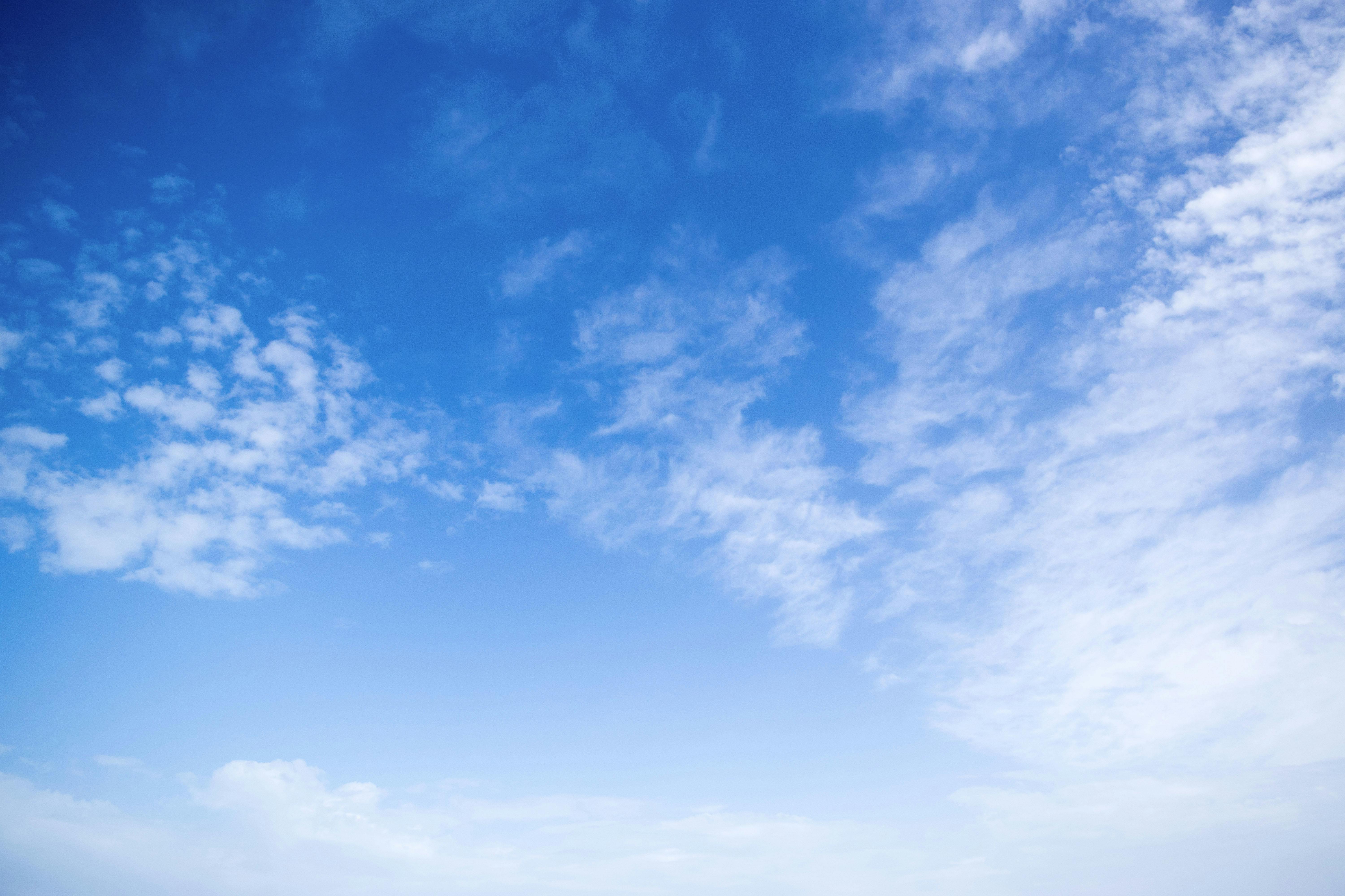 Kostenloses Foto zum Thema: atmosphäre, blauer himmel, himmel