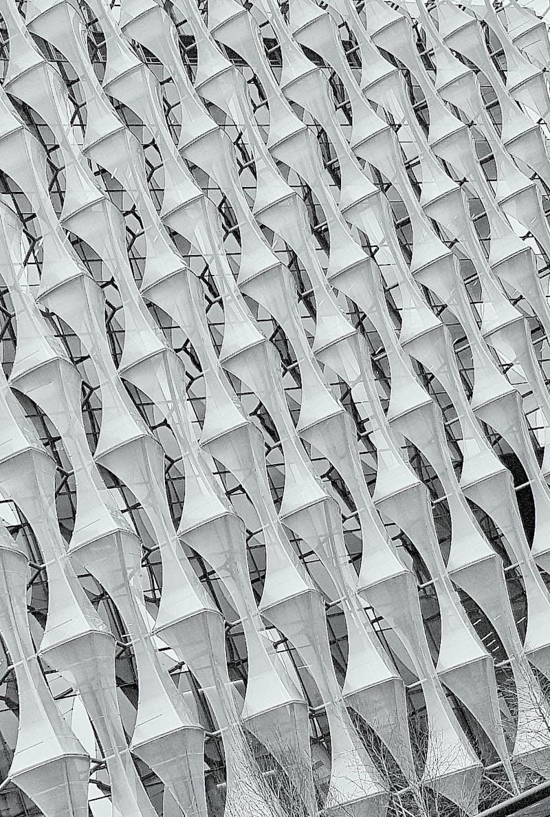 Geometric architectural pattern