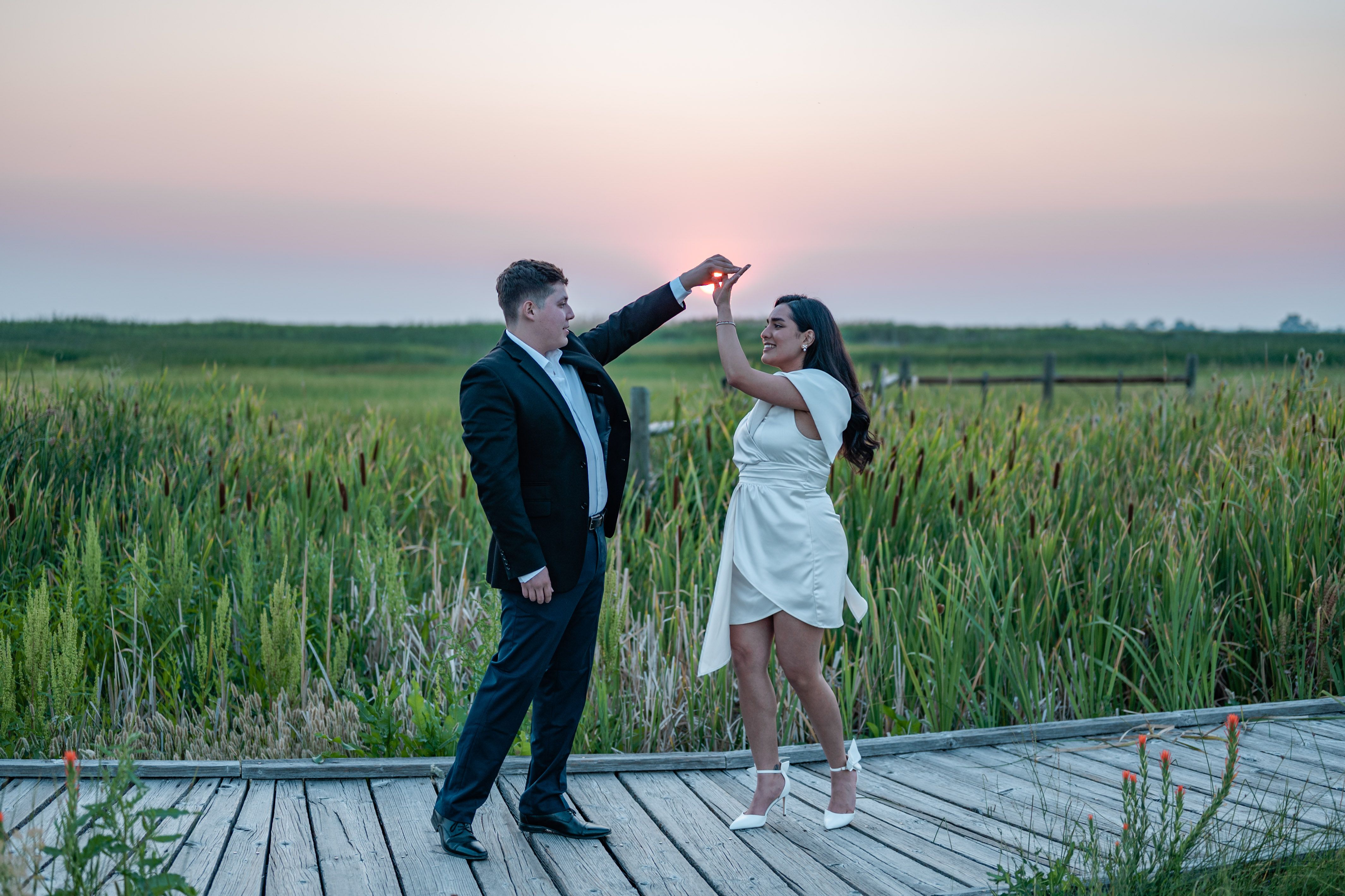 Couple Dancing on Grass Field · Free Stock Photo