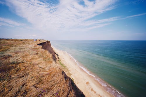 Foto d'estoc gratuïta de cel, Costa, fotografia de natura