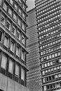 Grayscale Photo of High Rise Building