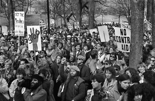 People at a Protest 