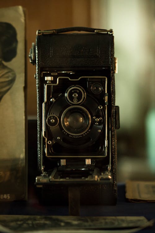 Close-up Photo of an Analog Camera