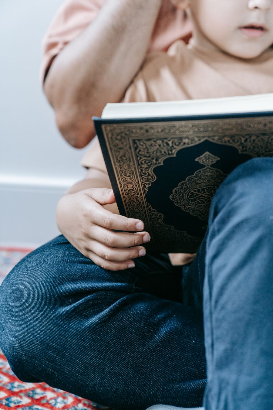 Student reciting from the Quran