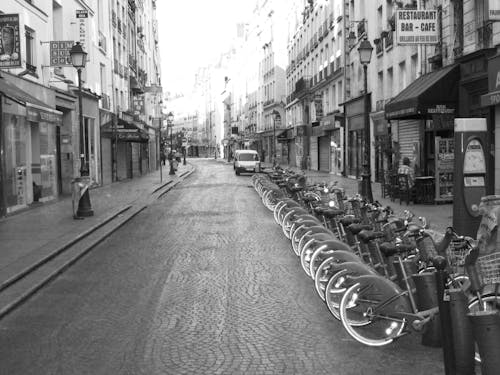 Ingyenes stockfotó párizs franciaország kerékpárok témában