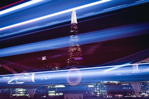 High-rise Building during Nighttime