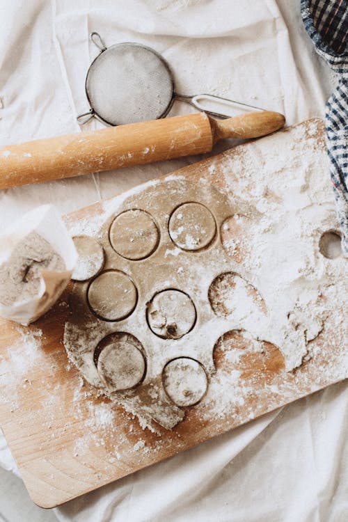 Top View of a Dough