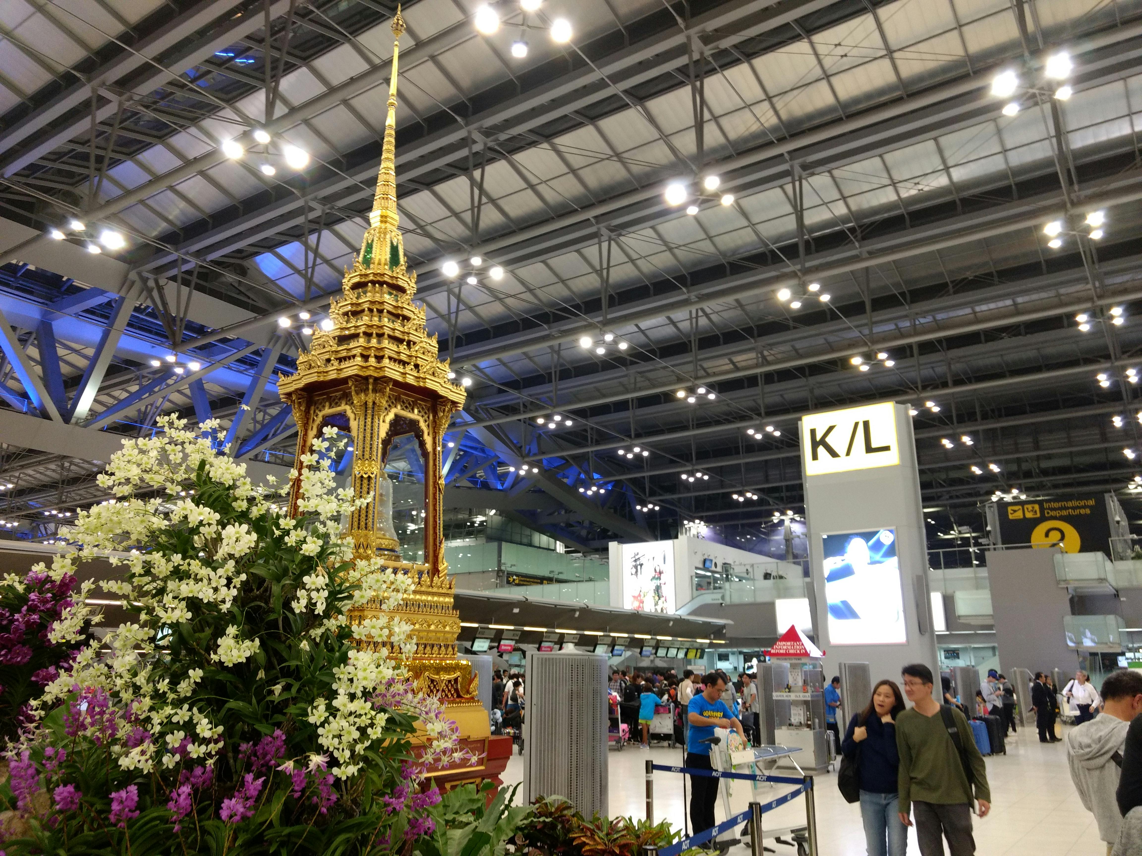 Free stock photo of Bangkok airport