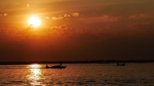 Free stock photo of beautiful bangladesh, landscape, river sunset