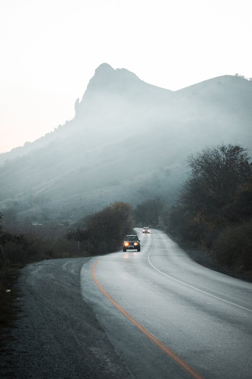 arazi, dağ, dikey atış içeren Ücretsiz stok fotoğraf