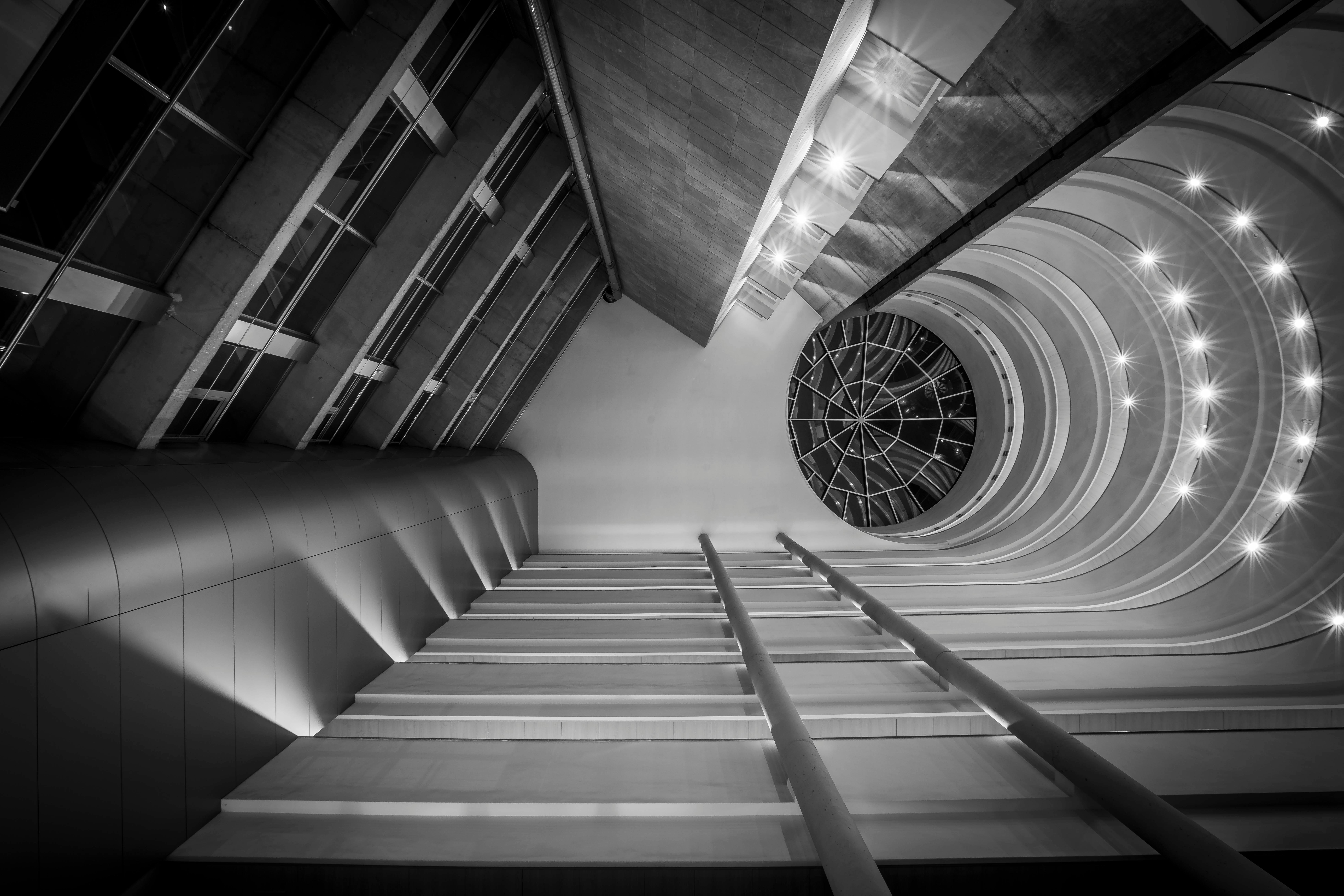 Free stock photo of black and white, hotel