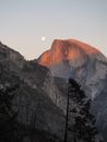 Moon Under Rocky Mountain
