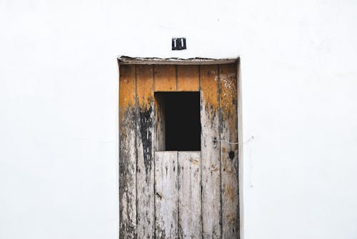 Grey Wooden Door