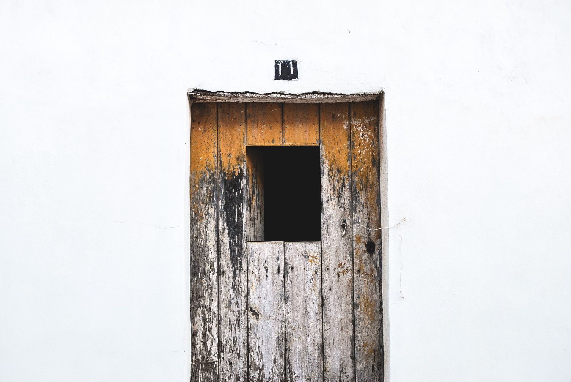 Grey Wooden Door