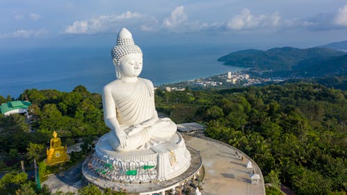 Free The Big Buddha in Thailand Stock Photo